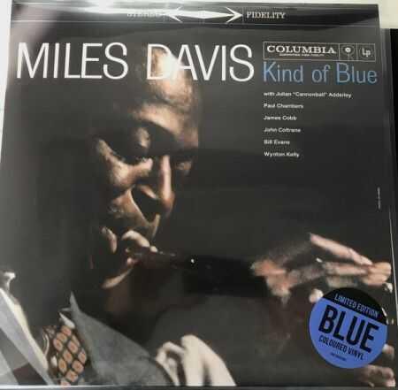 Miles Davıs-Kind Of Blue - Blue Color-Plak - 1