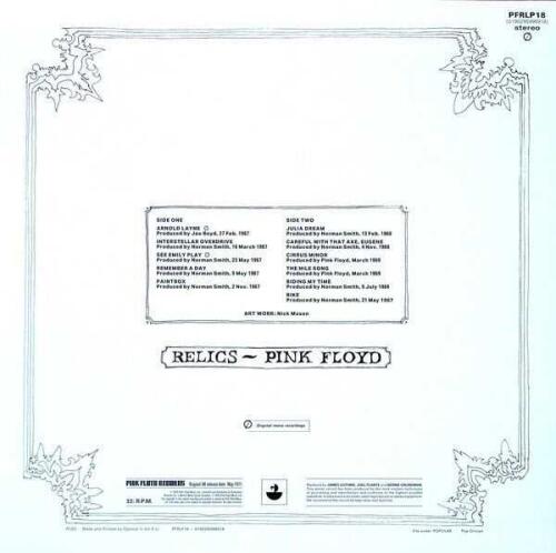 Pink Floyd- Relics -Plak - 2