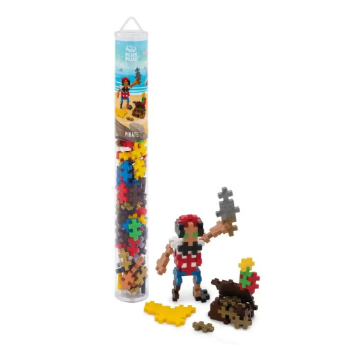 Plus-Plus Pirate / 100 Pcs Tube - PlusPlus