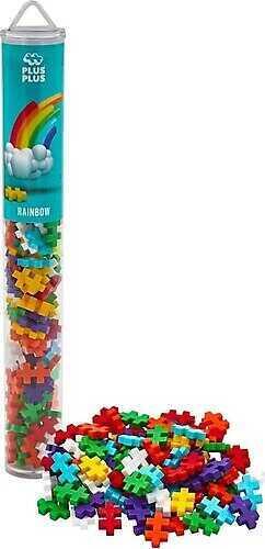 Plus-Plus Rainbow Mix / 100 Pcs Tube - 1