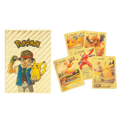 Pokemon Starter Gold Set Oyun Kartı - Başel Toys