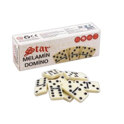 Star Domino Melamin Plastik Kutulu 6096079 - Star Oyun