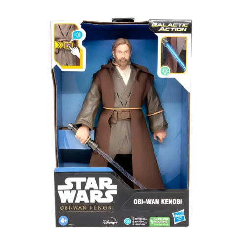 Star Wars Galactic Action Obi-Wan Kenobi Figür F6862 - Hasbro