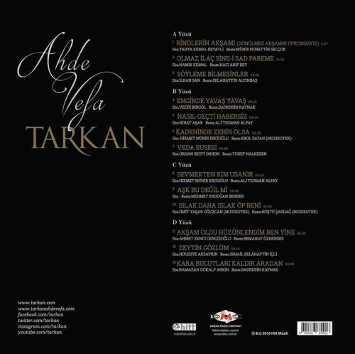 Tarkan - Ahde Vefa-Plak - 2