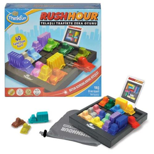 Thinkfun Rushhour Araba Kaydırmalı Düşünce Strateji Geliştirme Akıl Oyunu - 1