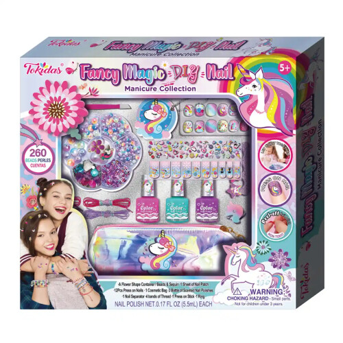 Tokidas Fancy Magic D.I.Y Nail Manicure Collection T048 - Başel Toys