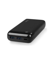 Ttec PowerSlim LCD PD 20.000 mAh Taşınabilir Şarj Aleti / Powerbank USB-C Giriş/Çıkış Siyah - Ttec