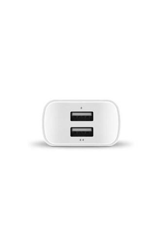 Ttec Quantum Duo Apple MFi Lisanslı Seyahat Şarj Aleti 1A+2.4A + Lightning Kablo Beyaz - 3