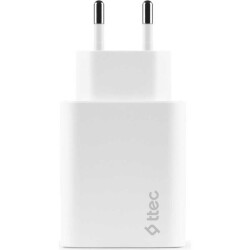 Ttec SmartCharger Duo PD 32W Seyahat Hızlı Şarj Aleti USB-C+USB-A-Beyaz 2SCS24B - 2