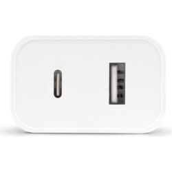 Ttec SmartCharger Duo PD 32W Seyahat Hızlı Şarj Aleti USB-C+USB-A-Beyaz 2SCS24B - 3