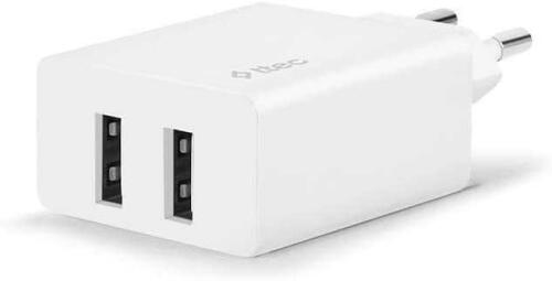 Ttec SmartCharger Duo Seyahat Şarj Aleti Çift USB 2.4A-Beyaz 2SCS21B - 1