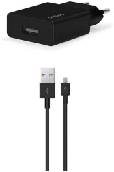 Ttec SmartCharger Seyahat Şarj Aleti 2.1A + Micro USB Kablo Siyah 2SCS20MS - Ttec