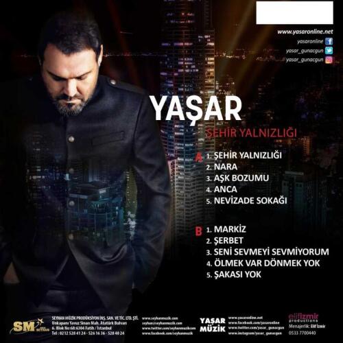 Yaşar - Şehrin Yalnızlığı-Plak - 2